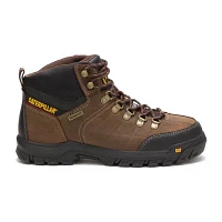 CAT Mens Threshold Waterproof Slip Resistant Steel Toe Work Boots