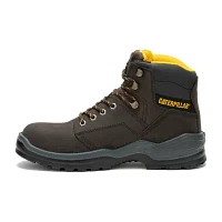 CAT Mens Slip Resistant Striver Steel Toe Work Boots