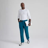 Barco One 0217 Amplify 7-Pocket Zip-Fly Mens Tag Free Stretch Fabric Moisture Wicking Scrub Pants