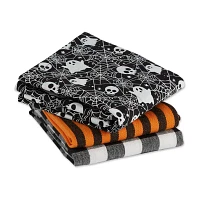 Design Imports Haunted Objects 3-pc. Dish Cloths