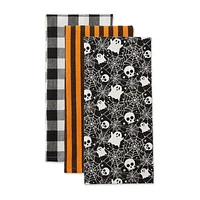 Design Imports Haunted Objects 3-pc. Dish Cloths