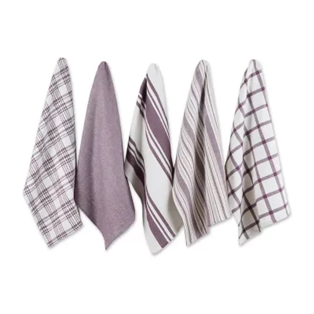 Design Imports 5-pc. Assorted Woven Dish Cloths