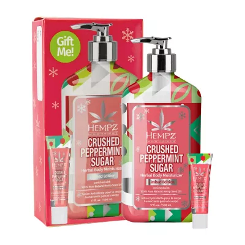 Hempz Crushed Peppermint Sugar Gift Set