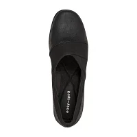 Easy Spirit Womens Alania Square Toe Slip-On Shoe