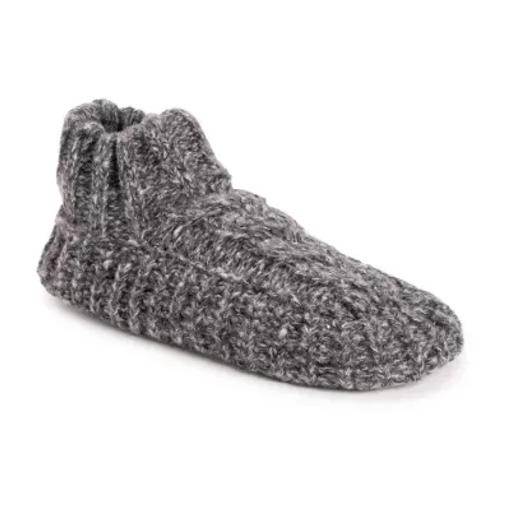 Muk Luks Sweater Cuff Womens 1 Pair Slipper Socks