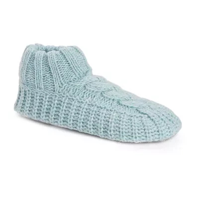 Muk Luks Sweater Cuff Womens 1 Pair Slipper Socks