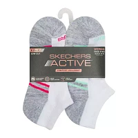 Skechers Active 6 Pair Low Cut Socks Womens