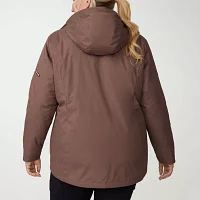 Free Country Heavyweight Water Resistant Womens Plus Ski System Jacket