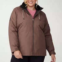 Free Country Heavyweight Water Resistant Womens Plus Ski System Jacket