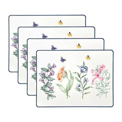 Lenox Butterfly Meadow Garden 4-pc. Placemats