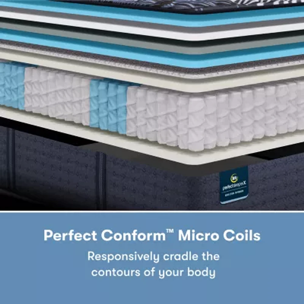 Serta® Quilted Perfect Sleeper X™ Hybrid Max 14.25" Medium Tight Top - Mattress + Box Spring