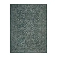 Safavieh Courtyard Collection Clarissa Oriental Indoor/Outdoor Square Area Rug