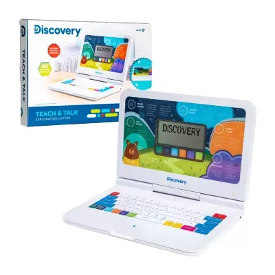 Discovery Kids Toy Computer Laptop Swivel