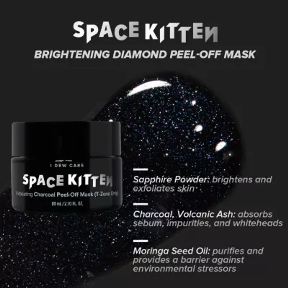 I Dew Care Space Kitten Mask