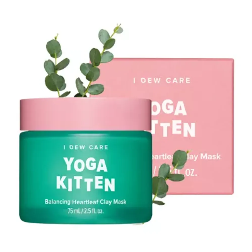 I Dew Care Yoga Kitten: Heartleaf Clay Mask