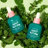 I Dew Care Juicy Kitten: Purifying Green Serum Face Treatments