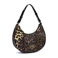 Cavalli Class Fiore Signature Hobo Shoulder Bag