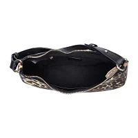 Cavalli Class Fiore Signature Hobo Shoulder Bag