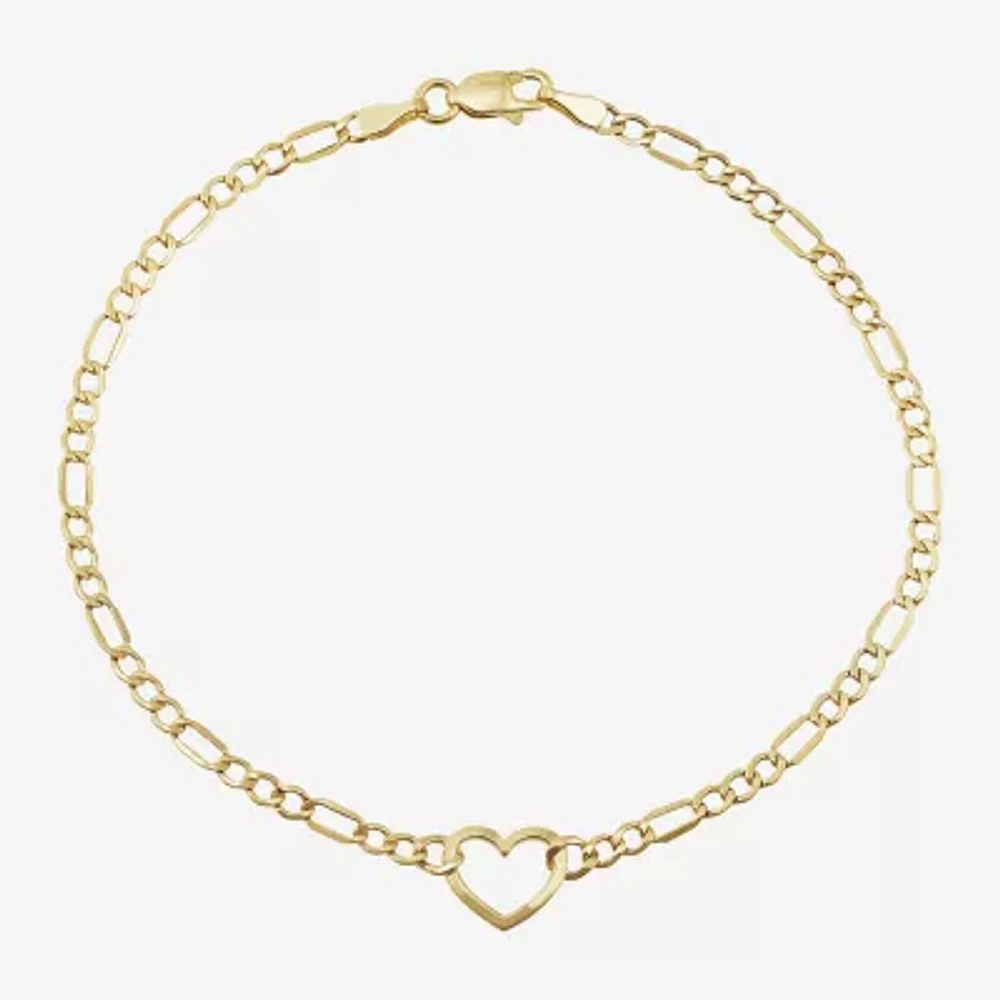 14K Gold Charm Bracelet