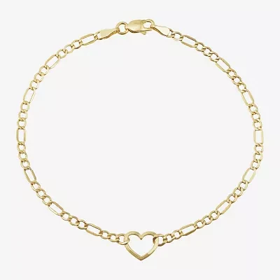 14K Gold Charm Bracelet