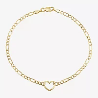 14K Gold Charm Bracelet