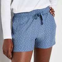 Jaclyn Womens Knit Pajama Shorts