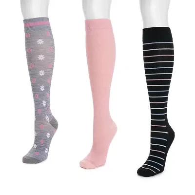 Muk Luks Compression Compression Socks - Womens