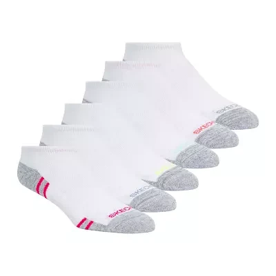 Skechers Active 6 Pair Low Cut Socks Womens