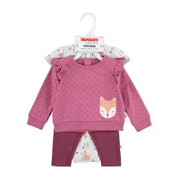 Huggies Baby Girls 3-pc. Pant Set