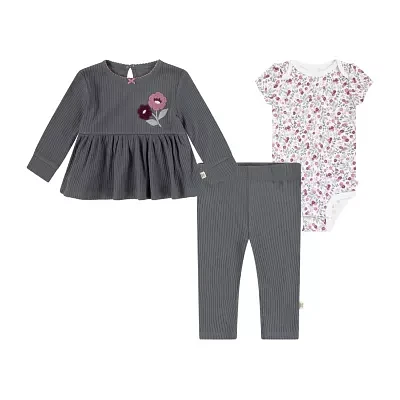 Huggies Baby Girls 3-pc. Pant Set