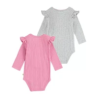 Huggies Baby Girls 2-pc. Long Sleeve Bodysuit