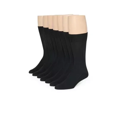 Van Heusen 7 Pair Crew Socks Mens