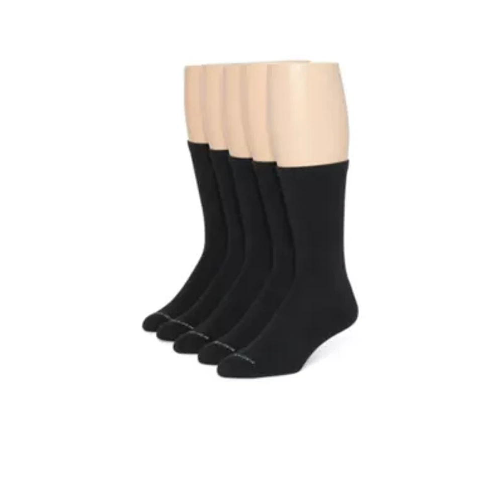 Van Heusen Athletic 6 Pair Crew Socks Mens