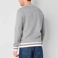 St. John's Bay Fleece Mens Crew Neck Long Sleeve Sweatshirt