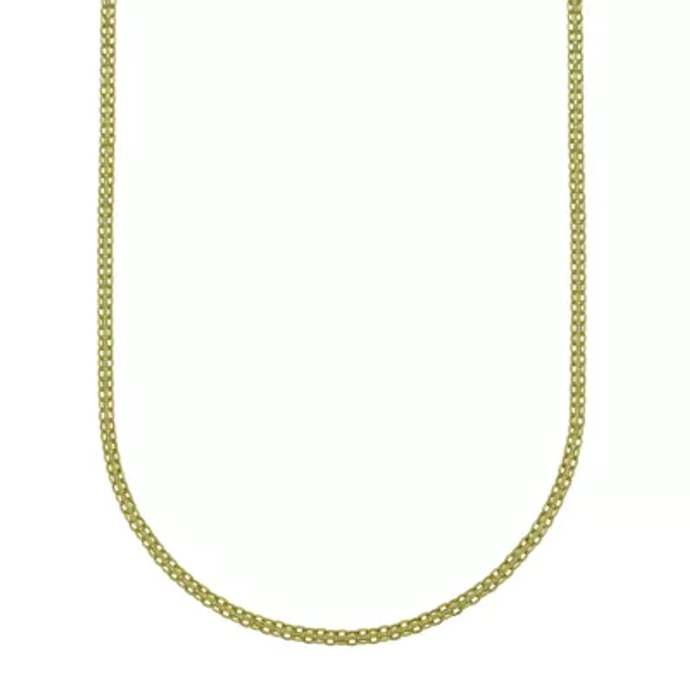 14K Yellow Gold 20" Light Bismark Chain