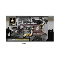 Us Army Urban Patrol Vehicle Playset W/ Figures Toy Playset