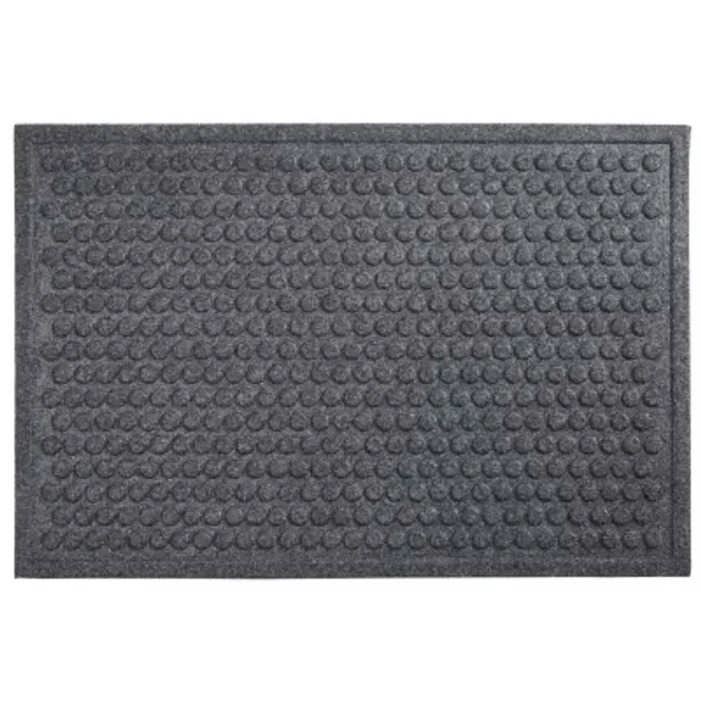 Mohawk Home Dots Impressions Utility Rubber Doormat