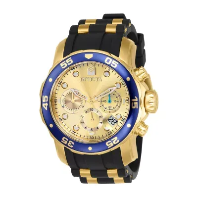 Invicta Pro Diver Mens Two Tone Stainless Steel Strap Watch 17881