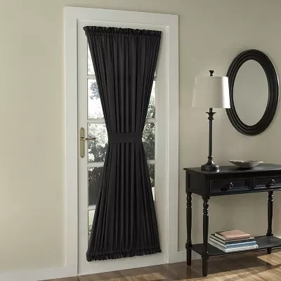 Sun Zero Emory Light-Filtering Rod Pocket Single Door Panel Curtain