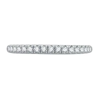 (H-I / I1) 1/4 CT. T.W. Lab Grown White Diamond 10K Gold Wedding Band