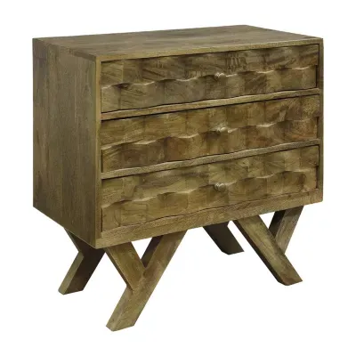 Three Drawer Accent Chest