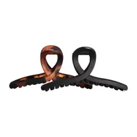 Kitsch Recycled Plastic Large Loop Claw Clips 2pc Hair Clip