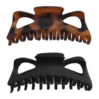 Kitsch Recycled Plastic Jumbo Classic Claw Clips 2pc Hair Clip