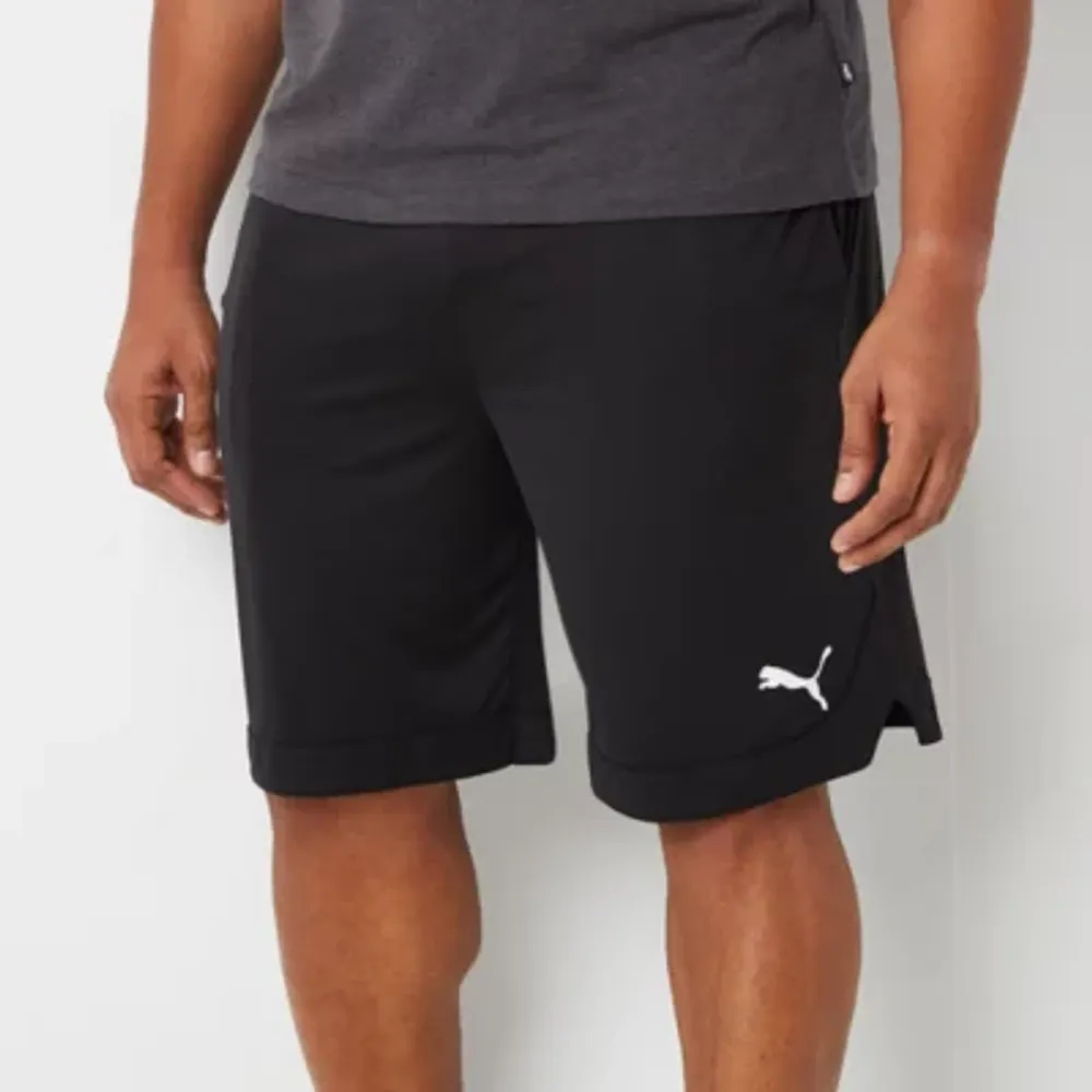 PUMA Rtg Mens Big and Tall Mid Rise Workout Shorts