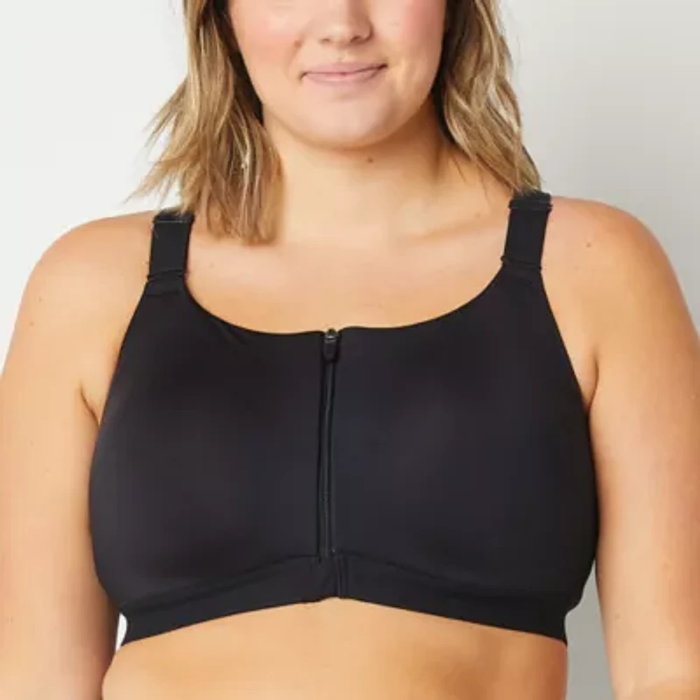 Xersion Medium Support Racerback Sports Bra Plus