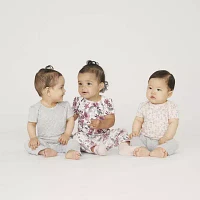 Huggies Baby Girls 3-pc. Short Sleeve Bodysuit