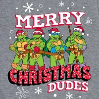 Little & Big Boys Crew Neck Short Sleeve Teenage Mutant Ninja Turtles Graphic T-Shirt