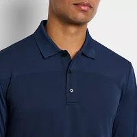 Van Heusen Mens Classic Fit Long Sleeve Polo Shirt