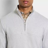 Van Heusen Mens Mock Neck Long Sleeve Pullover Sweater