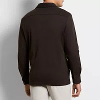 Van Heusen Mens Mock Neck Long Sleeve Layered Sweaters